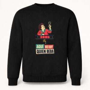 Sudadera Aquí No Hay Quien Beba — segundo color