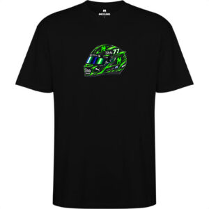 Camiseta oversized Bottas Carioca en color black, vista delantera