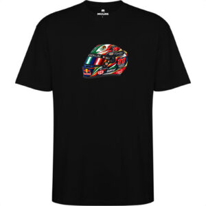 Camiseta oversized Checo Pérez Carioca en color black, vista delantera