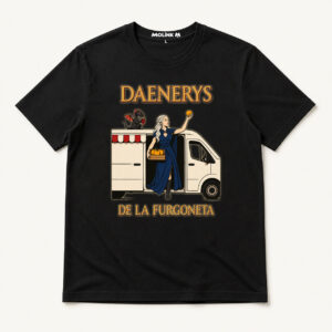 Camiseta Daenerys de la Furgoneta en color negro