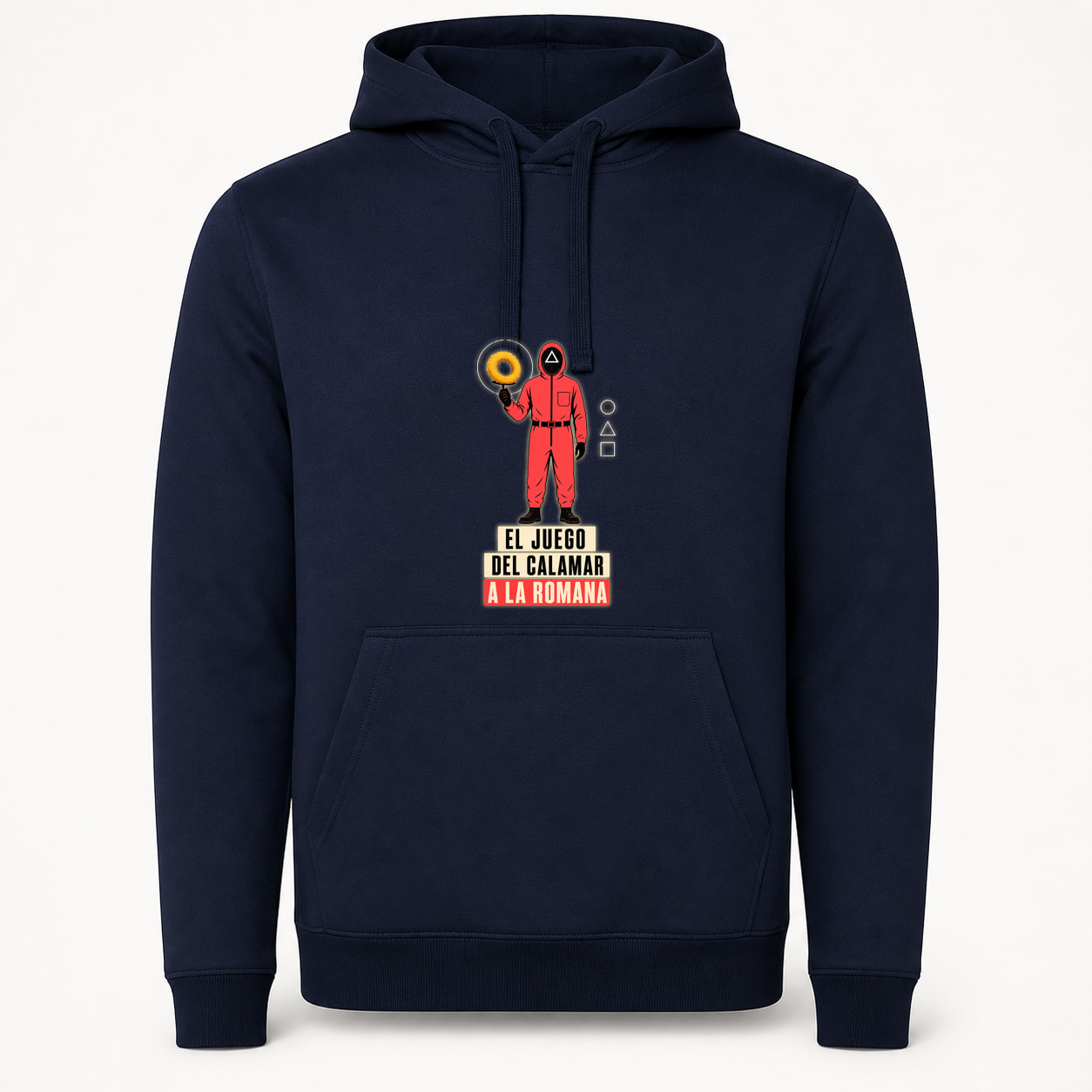 Sudadera El Juego del Calamar a la Romana, Urban · Con capucha, color marino