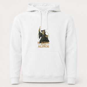 Sudadera El Señor de los Aliños, Urban · Con capucha, color blanco