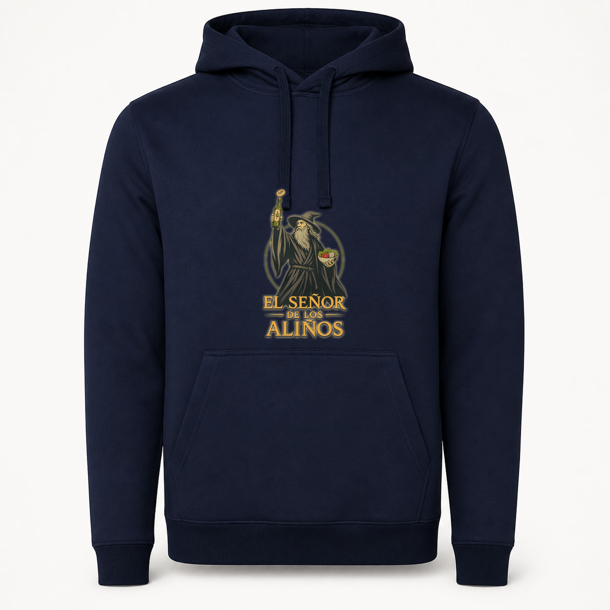 Sudadera El Señor de los Aliños, Urban · Con capucha, color marino
