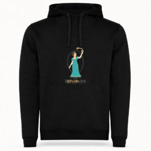 Sudadera Los Brindis-ton, Urban · Con capucha, color negro
