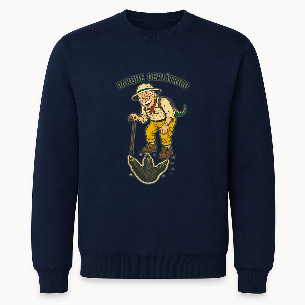 Sudadera Parque Geriátrico, Classic · Sin capucha, color marino