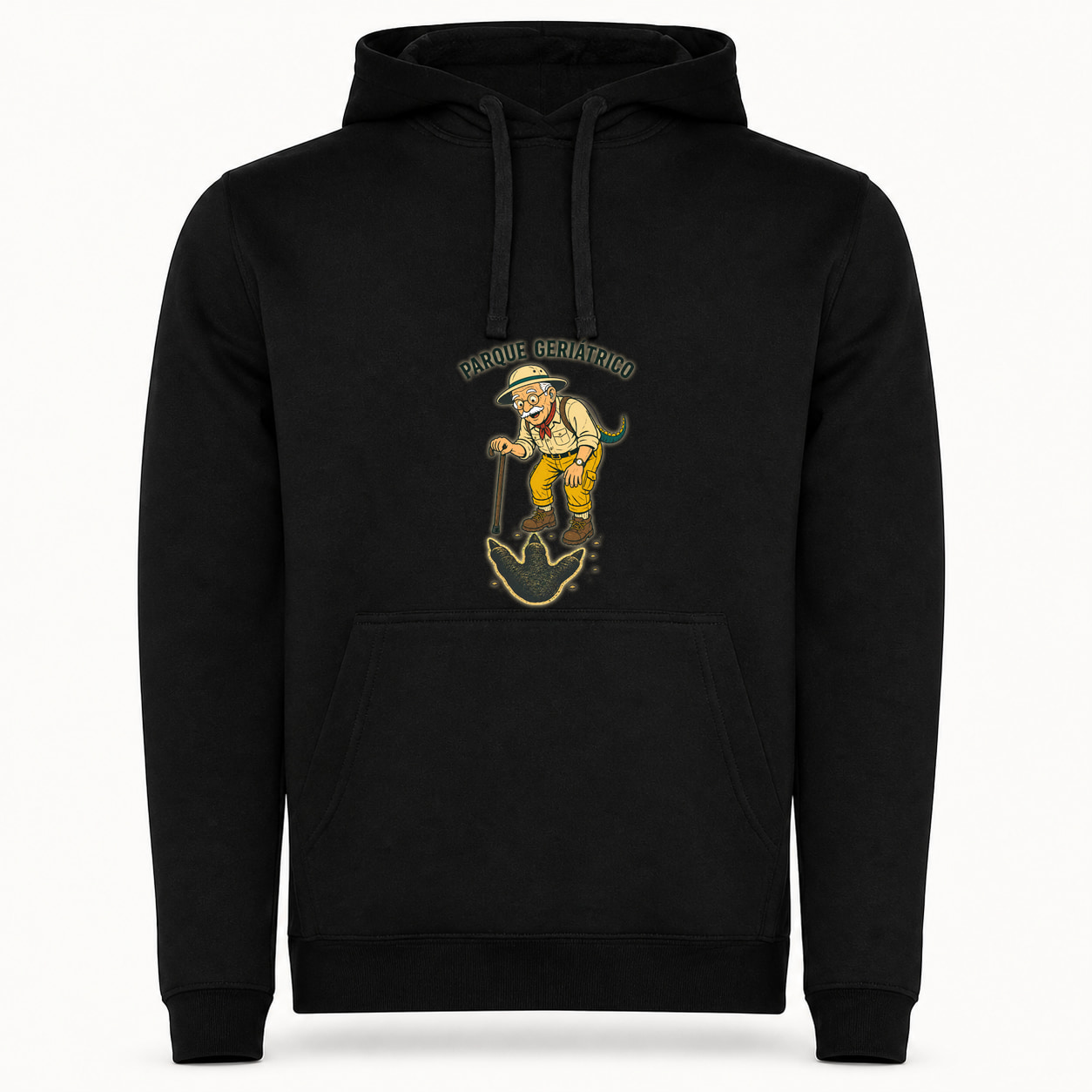 Sudadera Parque Geriátrico, Urban · Con capucha, color negro