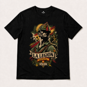 Camiseta negra La Legión Urbana