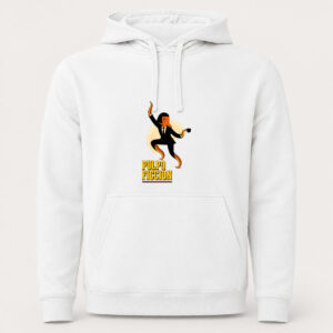 Sudadera Pulpo Ficción, Urban · Con capucha, color blanco