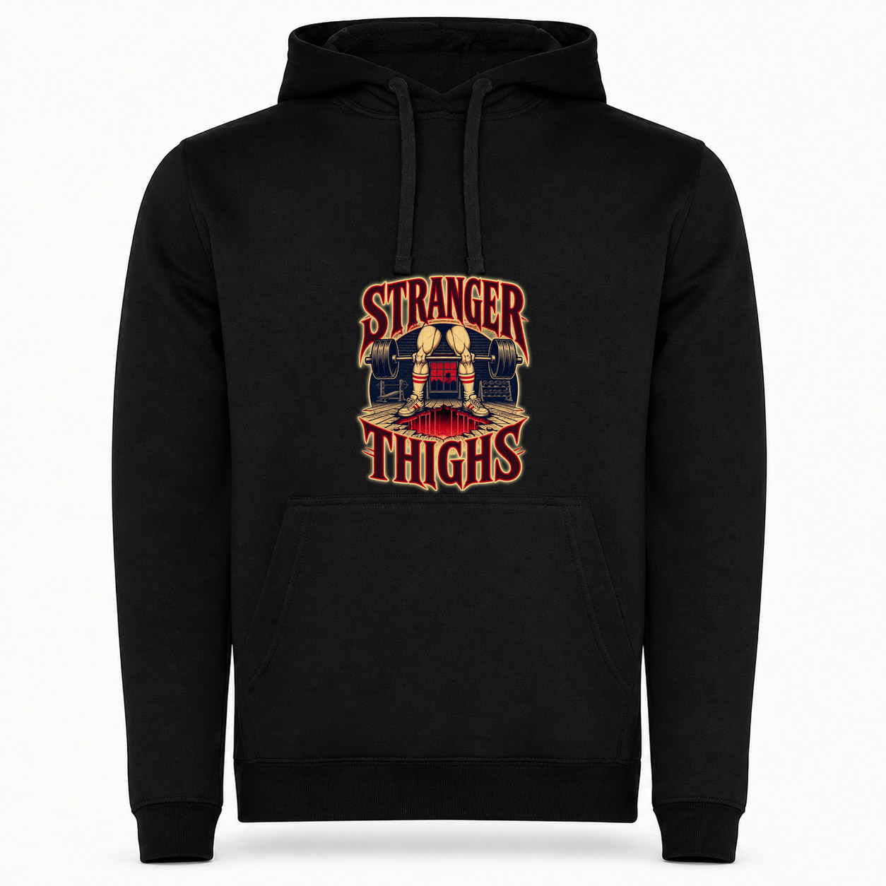 Sudadera Stranger Thighs, Urban · Con capucha, color negro