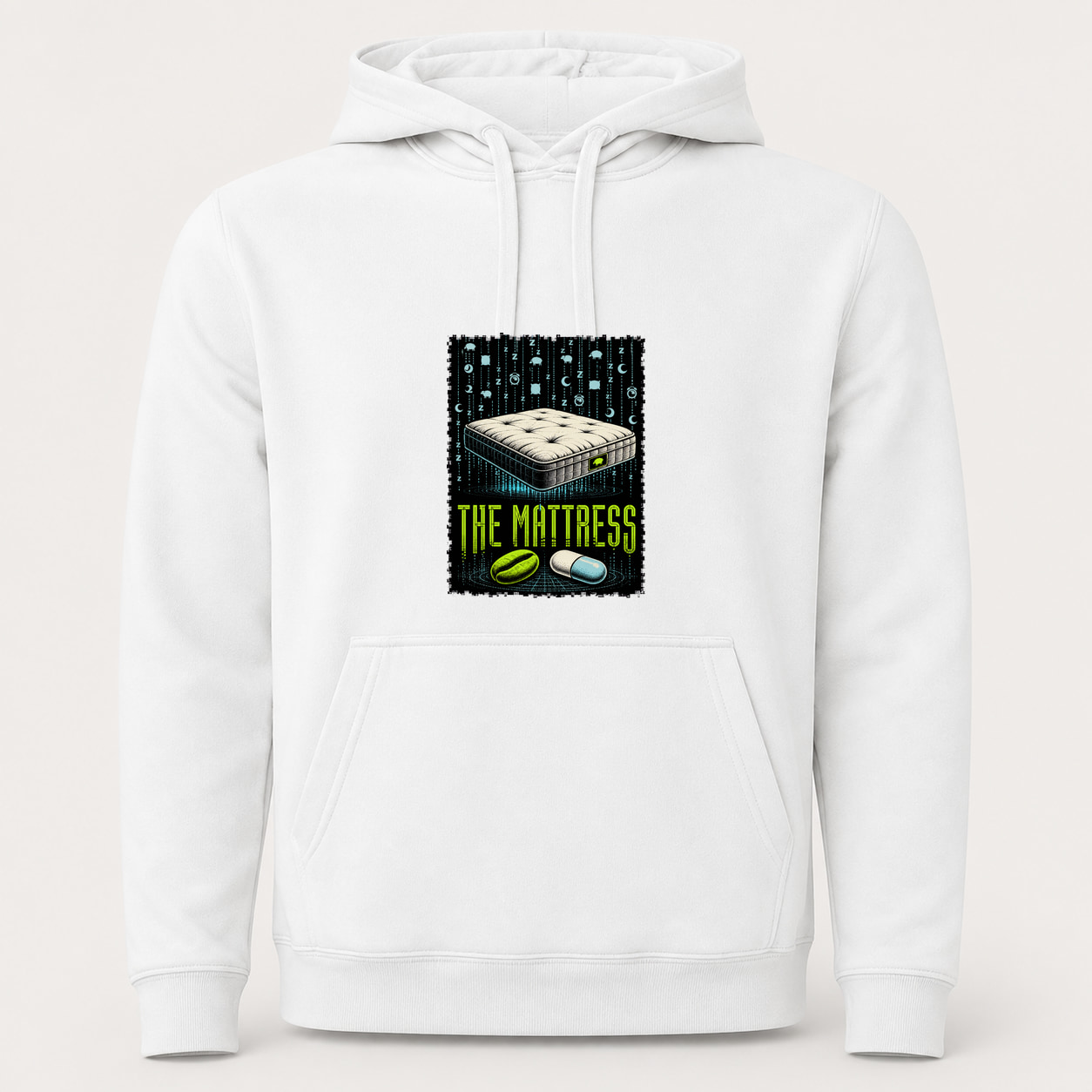 Sudadera The Mattress, Urban · Con capucha, color blanco