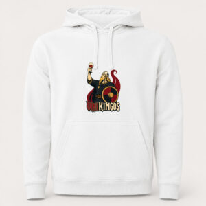 Sudadera Vinikingos, Urban · Con capucha, color blanco