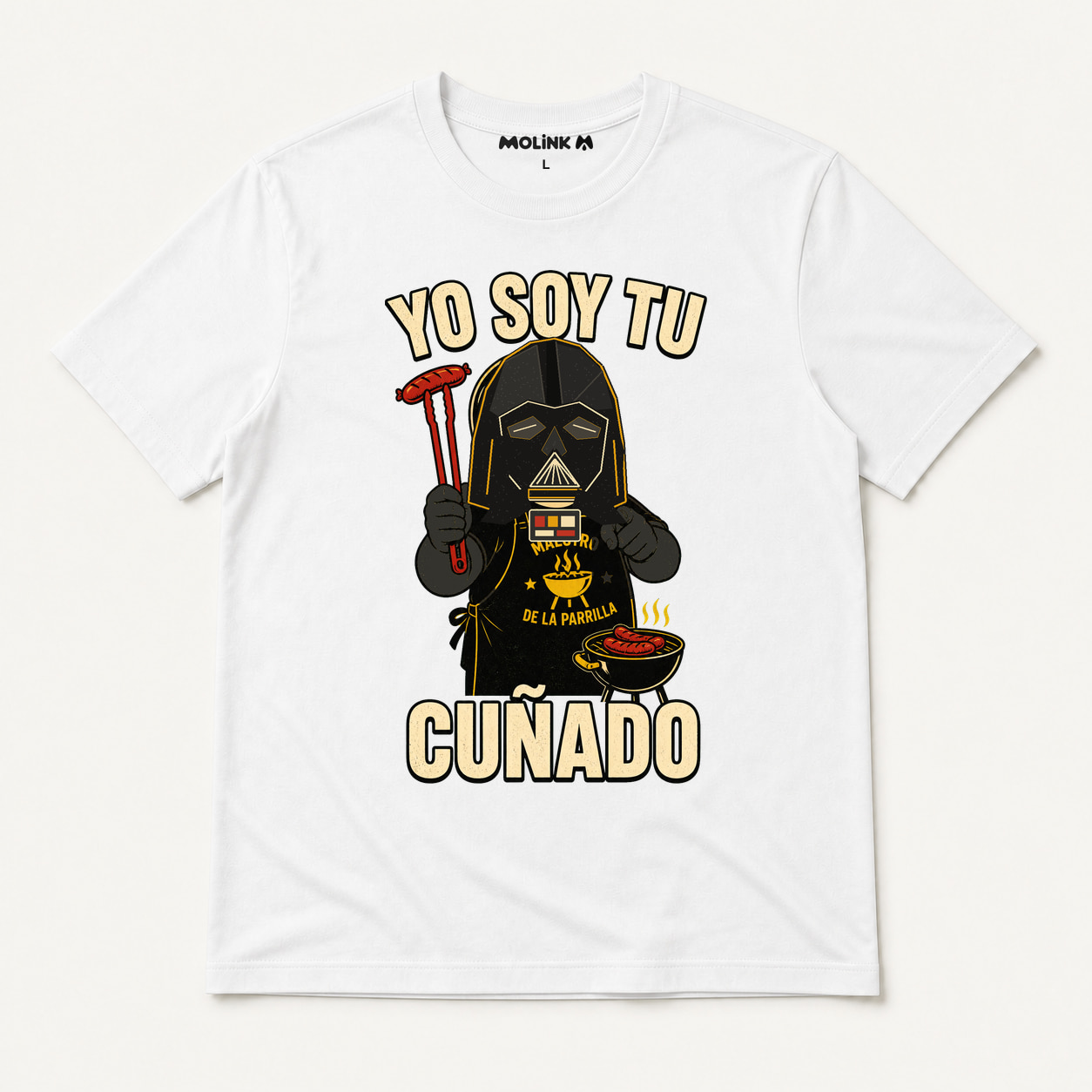 Camiseta Yo Soy Tu Cuñado en color blanco