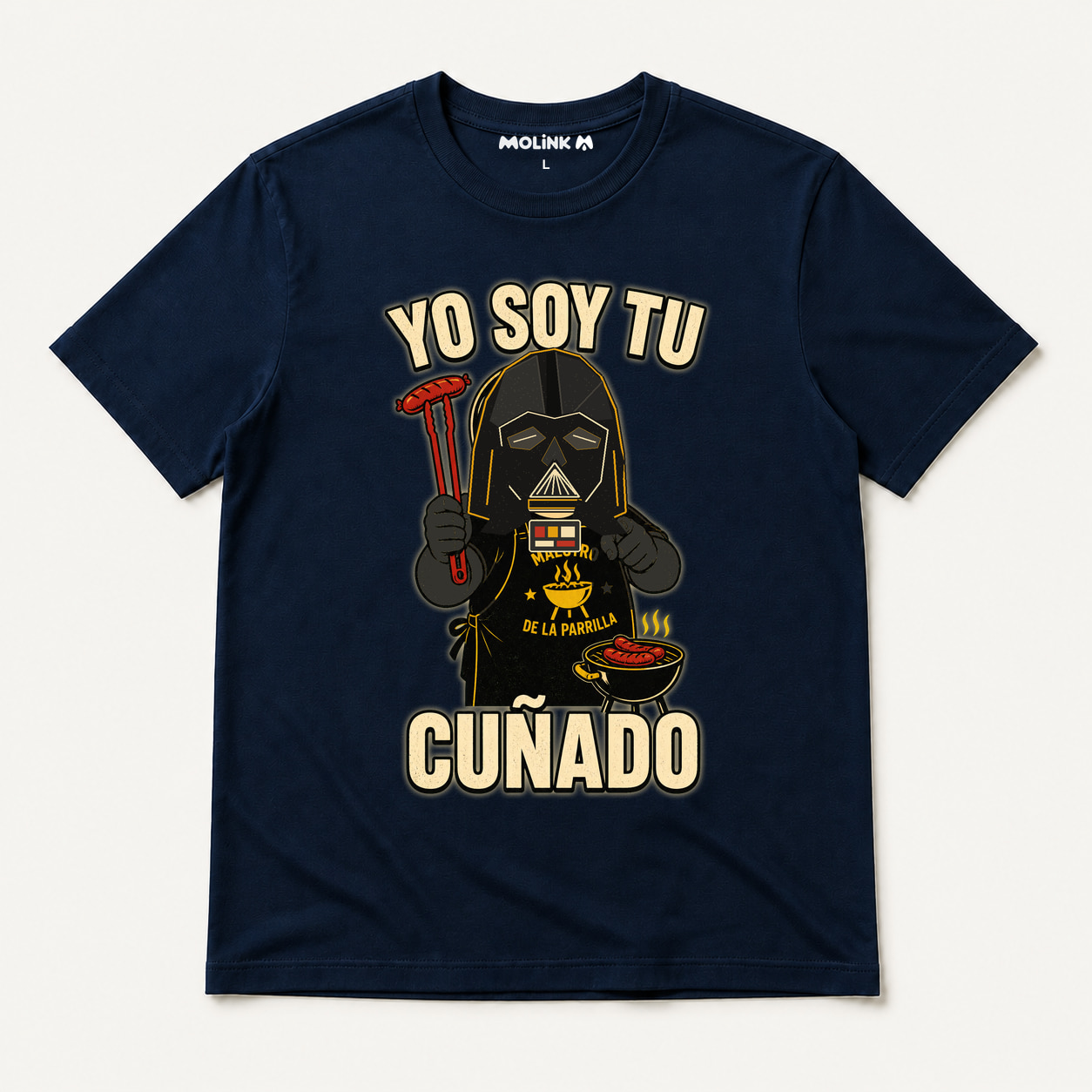 Camiseta Yo Soy Tu Cuñado en color marino