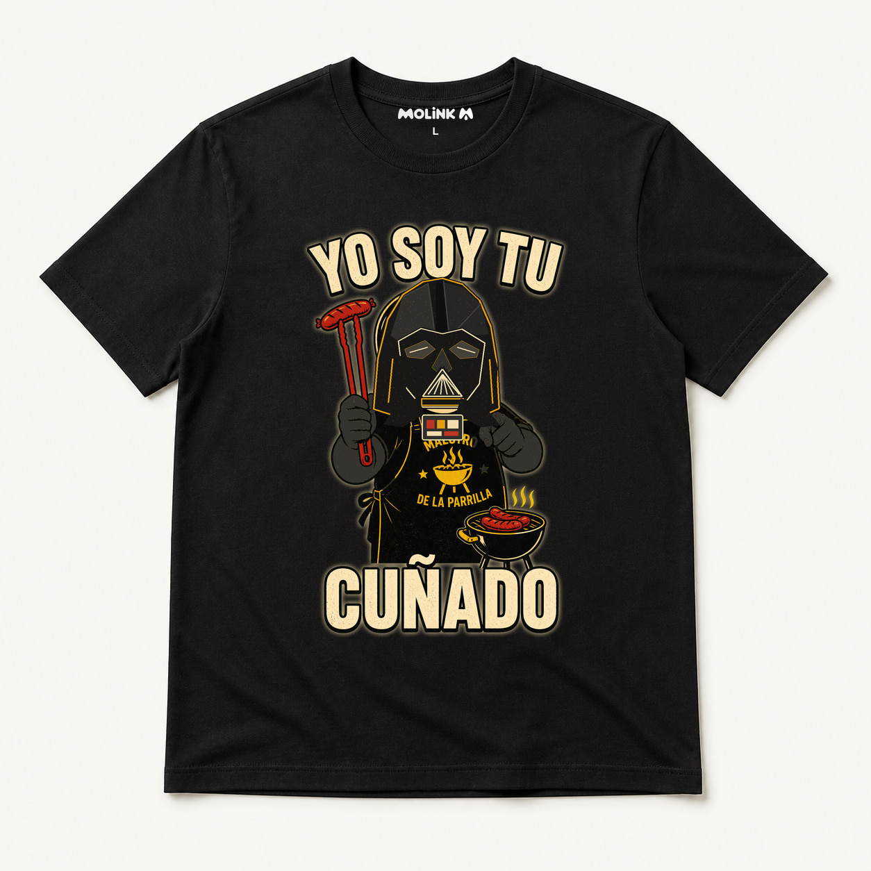 Camiseta Yo Soy Tu Cuñado en color negro