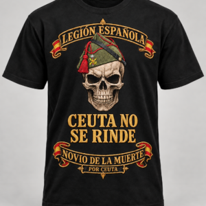 Legión Española · Ceuta no se rinde — Oro y negro